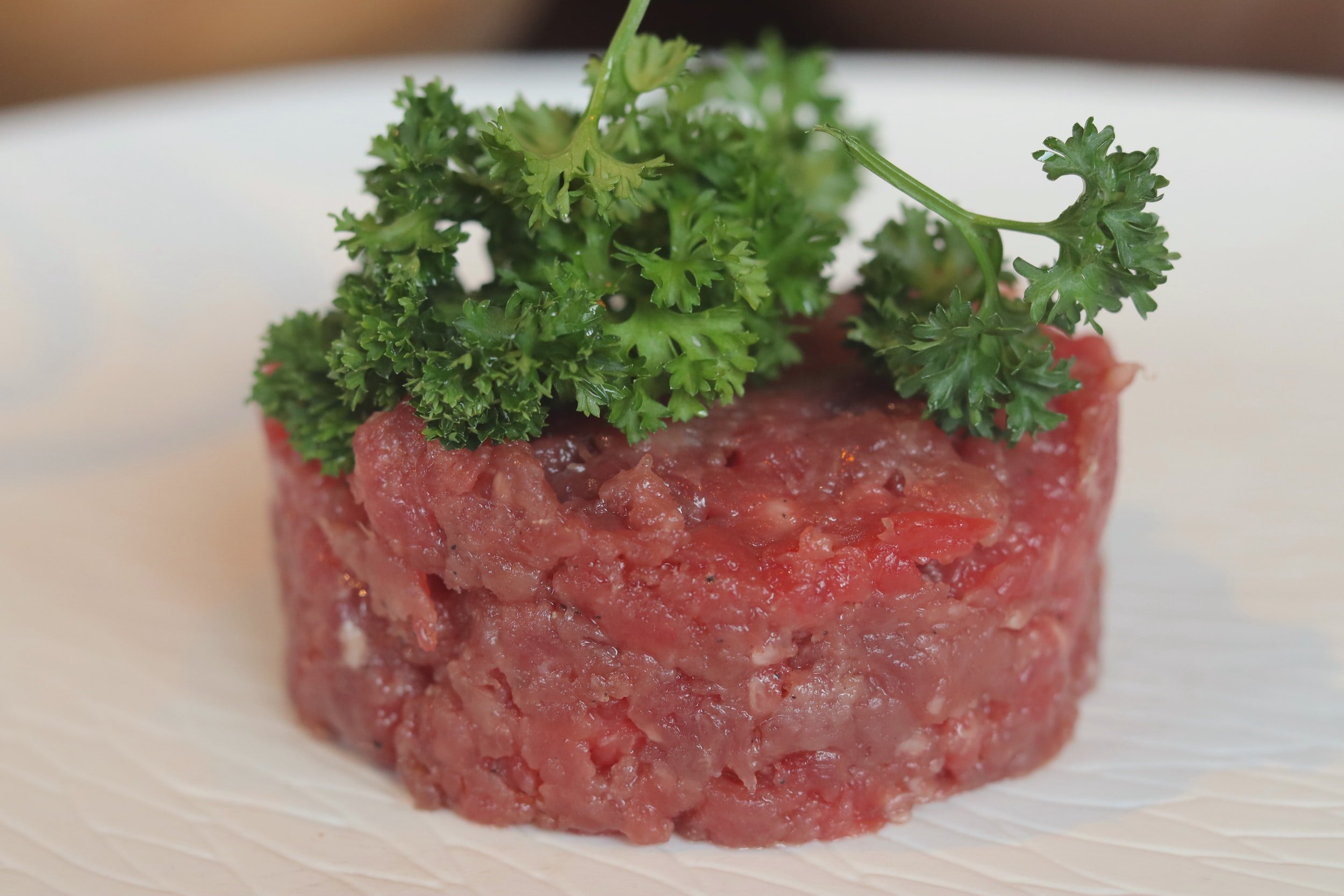 A steak tartare